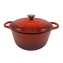 Olla de Hierro Esmaltado rojo 26 cm Vonne