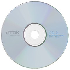 CD TDK logo en Bulk x100 unid. - comprar online