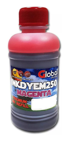 Tinta Premium Universal Dye Global Magenta botella 250cc