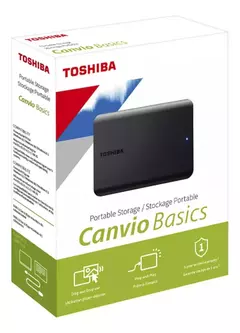 Disco Rigido Portatil Toshiba 2Tb Canvio Basics usb 3.2 - comprar online