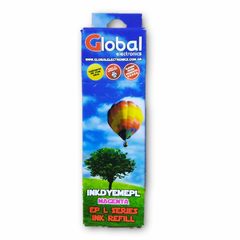 Tinta Epson L Series Globall T664/673 Magenta Dye 70 cm3 con dosificador