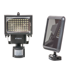 Reflector Solar LED 100W con bateria y sensor movimiento Etheos RSE0100 - comprar online