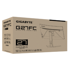 Monitor 27" Curvo Gigabyte Edge FHD G27FC 165Hz 1ms - comprar online