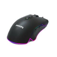 Mouse Philips G201 Gaming Usb 1000-6400dpi 8Keys colors light - comprar online