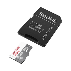 Micro sd 64gb Sandisk Ultra 100mb/s SDSQUNR-064G-GN3MA en internet