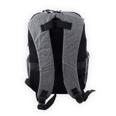 Mochila con puerto USB 40L 50cm × 36cm Negra con Gris - tienda online