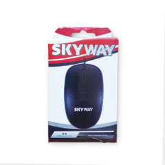 Mouse Skyway Classic Usb 100dpi Negro en internet