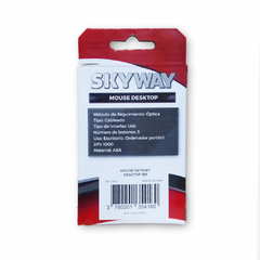 Mouse Skyway Classic Usb 100dpi Negro - AHP Insumos