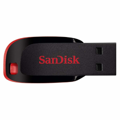 Pendrive 32gb Sandisk Cruzer Blade SDCZ50-032GB-B35 Negro - comprar online