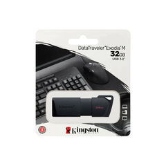 Pendrive 32gb Kingston DTXM Exodia Retractil 3.2 Negro