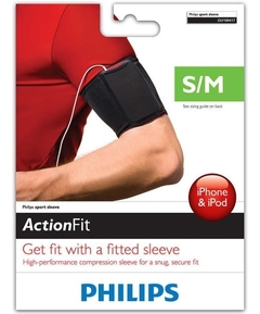 Brazalete Sport S/M para celulares de 2,3" a 4,5" Philips