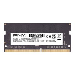 Memoria Sodimm 4Gb DDR4 PNY 2666mhz MN4GSD42666BL en internet