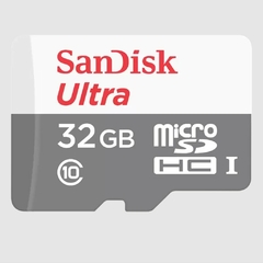 Micro sd 32gb Sandisk Ultra 100mb/s SDSQUNR-032G-GN3MA C10 Android