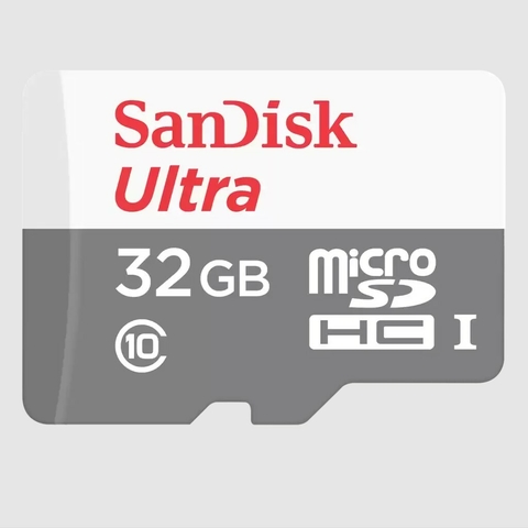 Micro sd 32gb Sandisk Ultra 100mb s SDSQUNR 032G GN3