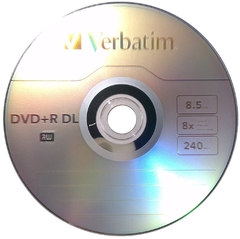 DVD Verbatim Dual Layer 8x logo 97000 en Bulk por 50unid. en internet