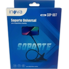 Soporte de celular universal brazo flexible para escritorio Inova SOP-007