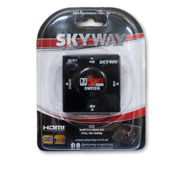 Switch HDMI 3 Entradas 1 Salida 1080p v1.4 Skyway CO5 - comprar online