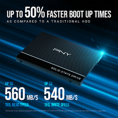 SSD interno PNY 250GB SSD7CS900-250-RB - tienda online