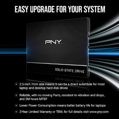 SSD interno PNY 960GB SSD7CS900-960-RB