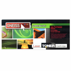 Toner Gneiss Brother TN660 p/ HL2320/ HL2360DW/ L2540DW/ L2720DW - comprar online