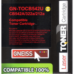 Toner Gneiss HP CB542U Amarillo - comprar online