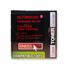 Toner Gneiss HP W2023ASC Magenta Sin chip p/ HP Color LaserJet Pro series M454 y M479 - comprar online