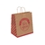 Sacola de Papel Linha Delivery Pardo (M) - UN. - Logo Vermelho - comprar online