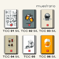 Imagen de Cuaderno: Cata de Cerveza A5 - Personalizado - 50 Hojas