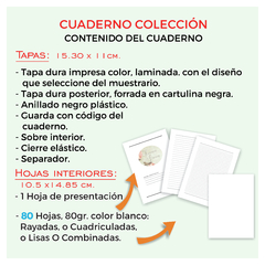 LIBRETA A6 COLECCION - DISEÑOS VARIADOS - 80 Hojas - comprar online