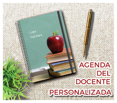 AGENDA DOCENTE A5 PERSONALIZADA