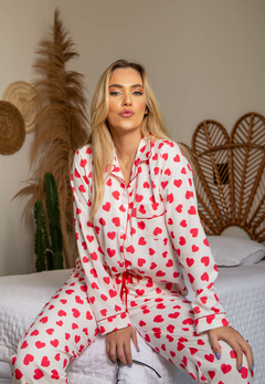 Pijama Longo Love - Angeline Sleepwear