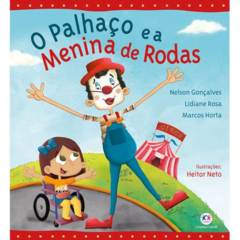Livro infantil - O palhaço e a menina de rodas