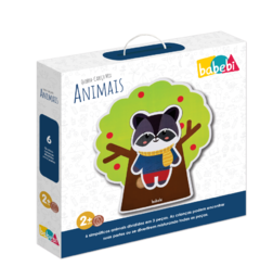 Quebra-cabeça mix animais - comprar online