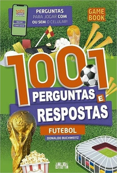 Livro Brochura - 1001 Perguntas e respostas- Futebol