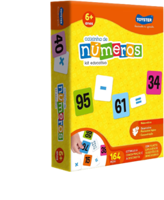 COMBO Caixinha de Letras + Caixinhas de Números - Ekko Brinquedos Educativos