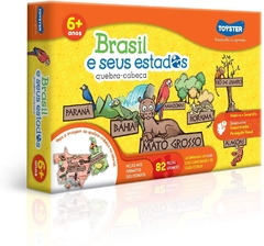 Quebra-cabeça Brasil e seus estados