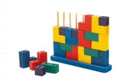Tetris de madeira
