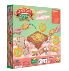 Quem quer Pizza? - Jogo de tabuleiro - comprar online