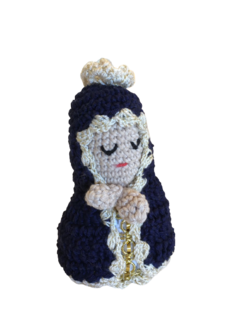 Santinha amigurumi