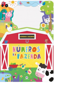 Livro lousa - Aprenda e desenhe - Números na fazenda