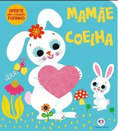 Livro com squishy mamãe coelha