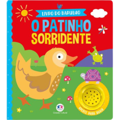 Livro sonoro com um botão - O patinho sorridente