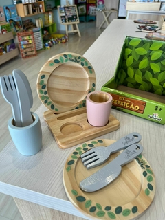 Kit Utensílios de Comidinhas - Ekko Brinquedos Educativos