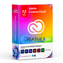 Adobe Creative Cloud PC/Mac - Coleção completa de ferramentas criativas da Adobe, além de 100 GB de armazenamento