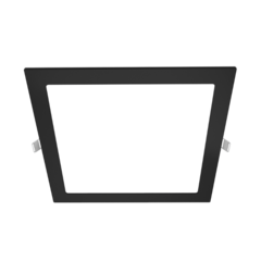 PANEL LED DE EMBUTIR CUADRADO 18W NEGRO- MACROLED