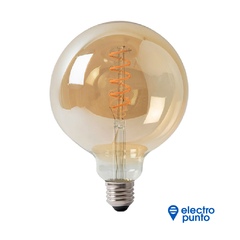 LAMPARA VINTAGE GLOBO AMBAR 5W E27 - 180 ILUMINACION