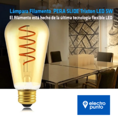 LAMPARA PERA SLIDE LED VINTAGE - TRYXTON en internet