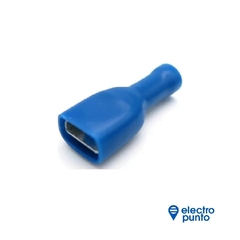 TERMINAL PREAISLADO B20 AZUL 6.3mm - LCT