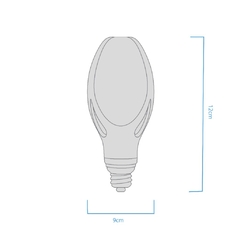 LAMPARA HIGH POWER MAGNOLIA 40W E27 -MACROLED - - comprar online