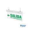 CARTEL LUMINOSO SEÑAL DE EMERGENCIA DE SALIDA IZQUIERDA - MACROLED en internet